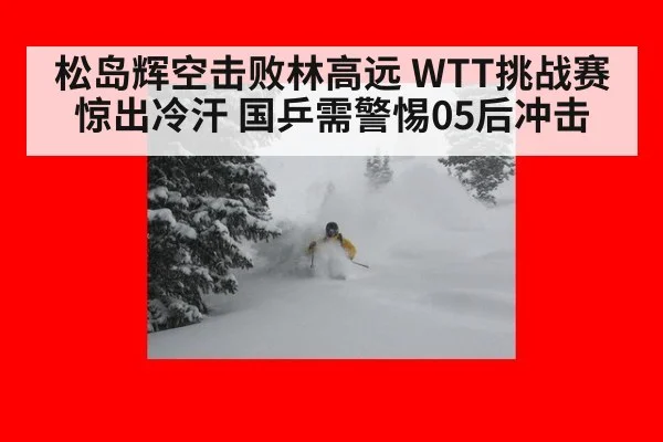 松岛辉空击败林高远 WTT挑战赛惊出冷汗 国乒需警惕05后冲击